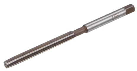 sourcing map Handreibahle, 5 mm, H7, metrischer Reibahlenbohrer für Metall, Holz, Lochreiben, gerade Rillen, 9SiCr, legierter Stahl, Schneidwerkzeug