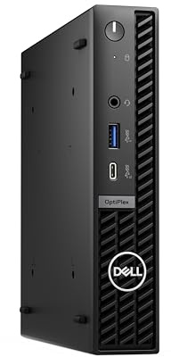 Dell OptiPlex 7020 Intel Core™ i5 i5-14500T 8 Go DDR5-SDRAM 512 Go SSD Windows 11 Pro MFF Mini PC Noir