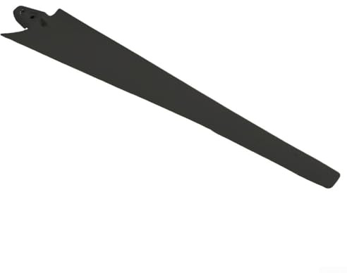 Oniissy 530 Mm Repeller Wind Generator Wind Turbine Blades,For Horizontal Wind Turbine Generator,Windmill Accessories,Wind Generator Blades(Black)