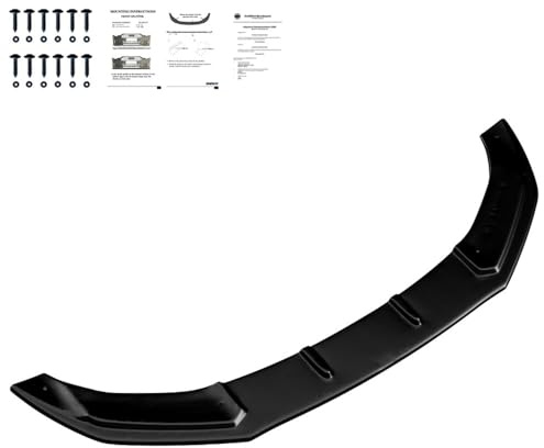 Frontspoiler kompatibel mit Audi TT RS 8J 2009–2013 mit ABE TÜV | kompatibel mit Audi TT RS 8J 2009-2013 - Schwarz glänzend