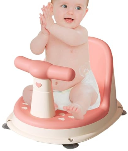 Baby-Badesitz-Stuhl | Rutschfester Kleinkinder-Badestuhl für die Badewanne,Tragbarer Badewannensitz für Kleinkinder für 6-18 Monate