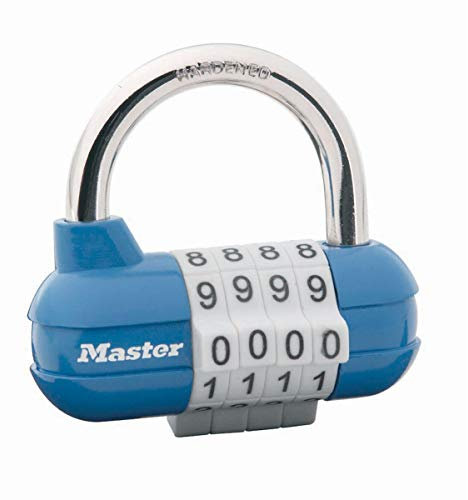 Master Lock 1523EURD Combination Padlock, Random Color, 5,9 x 6,4 x 2,6 cm