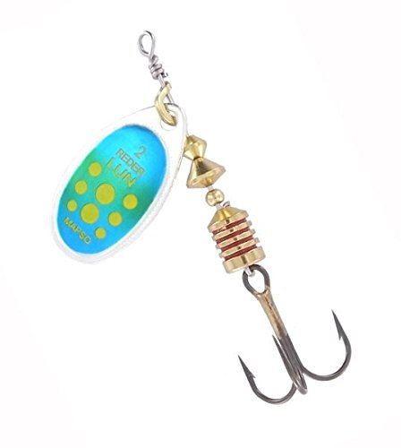 MAPSO - 5 Cucharillas de pesca REDER-3 PZV-L 6,50 gms.