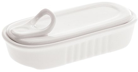 Seletti Portastuzzicadenti in Porcellana Cm.10,5 X 5,2 H.2