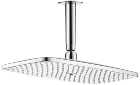 hansgrohe Raindance E 360 Air Duschkopf, Kopfbrause für Deckenmontage, Chrom, 1 Strahlart