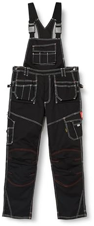 Urgent Latzhose Arbeitslatzhose Sicherheitshose Schutzhose Gr. 48-62 (URGB-LATZ) (62)