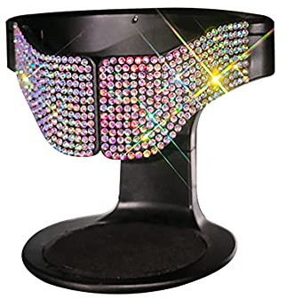 Auto Getränkehalter für Lüftung,Asudaro Bling Auto Getränkehalter Autozubehör Innenraum Glitzer Becherhalte Multifunktion Auto Dosenhalter Flaschenhalter Cupholder Auto Deko Glitzer,Farbe