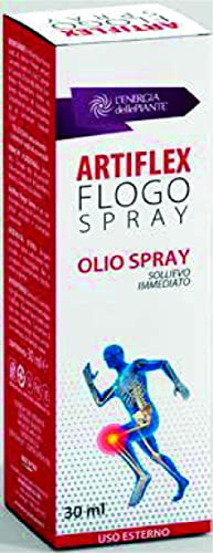 L'ENERGIA DELLE PIANTE - ARTIFLEX FLOGO SPRAY - antidolorifico antinfiammatorio con Oli essenziali - Uso esterno 30 ML