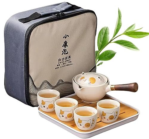 Duqulle Teiera in Ceramica, novità teiera in Ceramica con Filtro, per Articoli da tè, teiere da Collezione per aziende, Hotel, Case da tè, ristoranti, casa