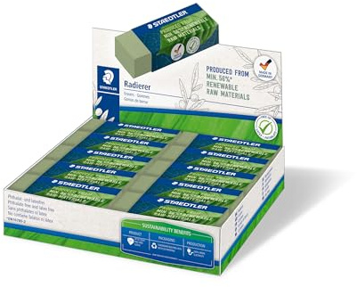 STAEDTLER 526 80 Radiergummi – 20 Stück, für Kinder