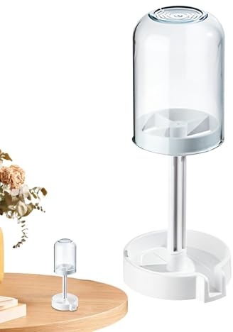 Portaspazzolino Coperto - Portaspazzolino Coperto Per Bagni | Portaspazzolino Chiuso A 3 Slot Con Coperchio | Organizer Per Riporre Gli Spazzolini Da Denti Per Il Dentifricio Per Spazzolino Elettrico