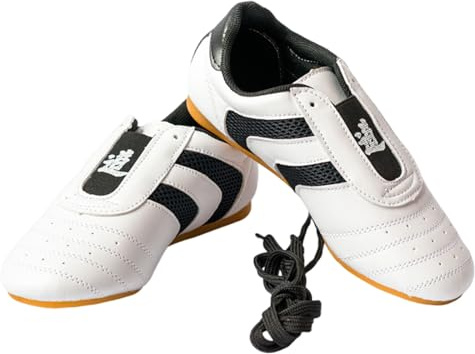 Leichtrit Zapatillas de Entrenamiento de Taekwondo,Zapatos de Taekwondo Transpirables Ligeros,Zapatillas De Gimnasio De Artes Marciales,Antideslizantes,Transpirables,Unisex,para Principiantes
