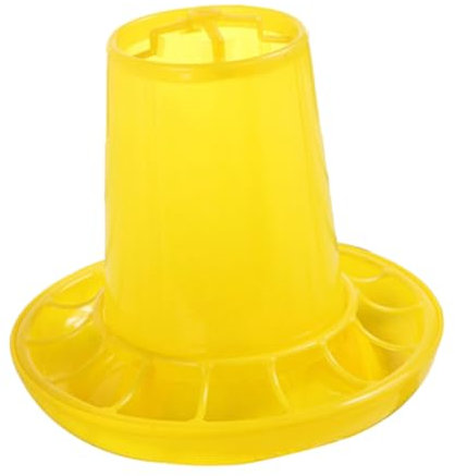 Supvox Hühnerfutterautomat Geflügelfutterbehälter Futtereimer Automatischer Hühnerfutterbehälter Heimtierbedarf Für Trocken Und Nassfutter Einfache Reinigung Und Befüllung Platzsparend Un