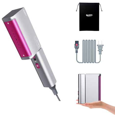 ELORTI 1200W Travel Steamer for clothes,Folding Clothes Steamer Handheld,Detachable Cord Garment steamer Clothing,Portable Handheld Steamer for Clothes,Dual Voltage for Wordlwide Travel(110-240V)
