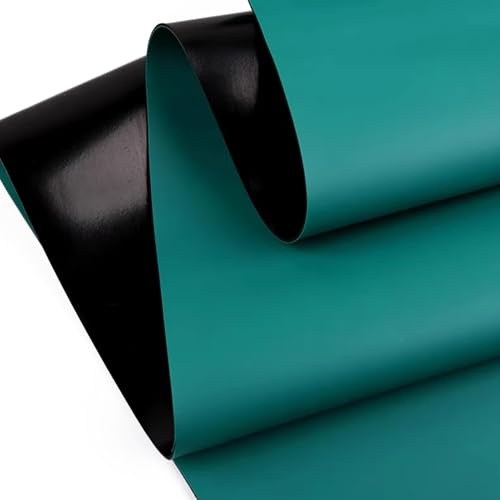 Solder Work Mat Anti-Static Rubber, 2mm Large Soldering Workbench Mat, Non-Slip Heat Resistant Worktop Protectors for Electronics Repair Soldering Station(31x157inch)