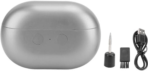 Tagliaunghie Elettrico 3 in 1, Lima e Lucidatrice Unghie, 2 Velocità con Indicatore Luminoso, Bianco - Sicuro e Multifunzionale, Ideale per Cura Unghie in Viaggio (Nera)