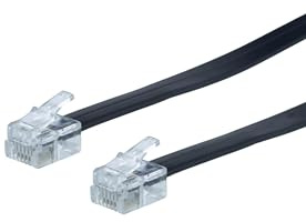 Networx Telephone Cords (4 feet, 6P6C - Straight)