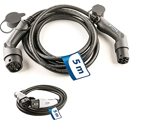 5m Ladekabel 3 Phasen 400V 22KW 32A Typ 2 zu Typ 2 für Wallbox Ladestation Wallbox24