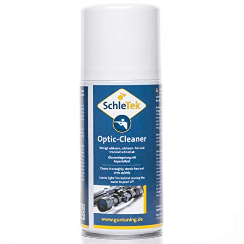 SchleTek Schaumreiniger für Optik bei Zielfernrohr, Fernglas, Spektiv & Nachtsicht - 150 ml