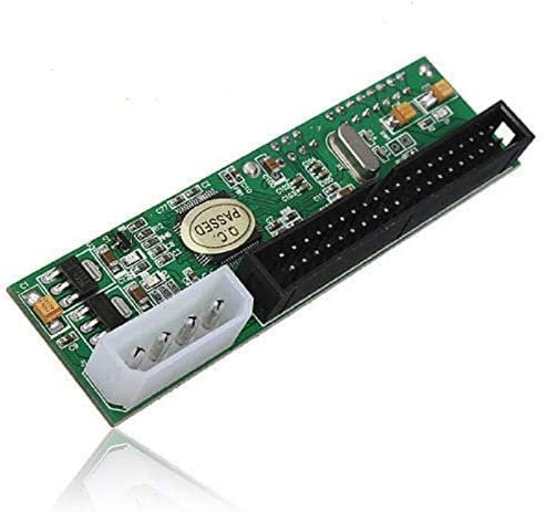Multibao PATA IDE to SATA Interface Adapter Converter, Serial ATA SATA to Parallel ATA PATA/IDE Hard Drive for 3.5/2.5 Hard Drive HDD DVD - Plug And Play