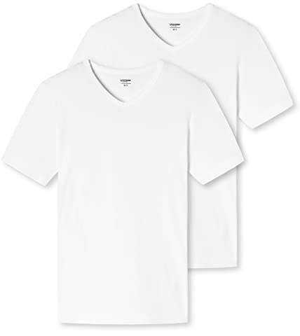 Uncover by Schiesser - Unterhemd/Shirt Kurzarm - 2er Pack (3XL Weiß)