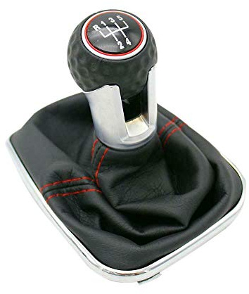 Daroplo Pomo de palanca de cambios de 5 velocidades para MK4 Golf 4 4 98–04