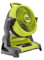 Ryobi ONE+ PCL851B kabelloser 18 V Ventilator mit Eimerdeckel (nur Werkzeug, Akku und Ladegerät nicht im Lieferumfang enthalten), Gelb/Schwarz, Größe M