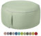 heimtexland Outdoor Pouf Sitzkissen wetterfest Garten Bodenkissen aufblasbar Fußhocker Yoga Lounge Hocker Tisch Party Deko Sitzsack 25x55 Typ551 Mint