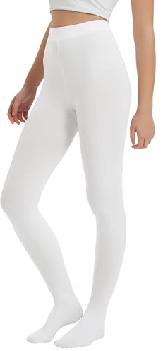 Hiltzo 80D Strumpfhosen für Damen, Semi-Blickdichte Bunte Feinstrumpfhose, Komfortbund Elastisch Damenstrumpfhosen