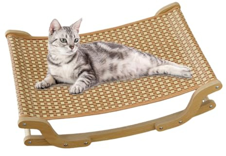 Kattsäng – kattunge gungsoffa | repmatta soffa sh.eld | Sisal kattstol, trädesign, perfekt för inomhus och utomhus, perfekt för att slappa, avkoppling och lekfulla stunder