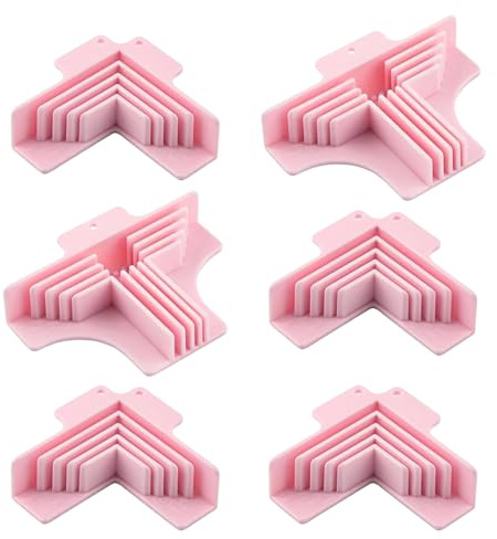 Box Edge Guides - 6 Piece Stability Guide, Book Binding Cover Tool | Craft Binding, Paper, Card, Glue, Chipboard Positioning