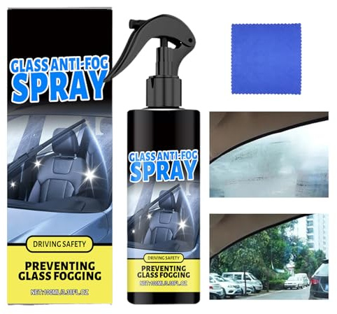 Spray anti appannamento per parabrezza auto, detergente anti condensa per auto, camion e SUV, visione chiara per guida con pioggia o freddo