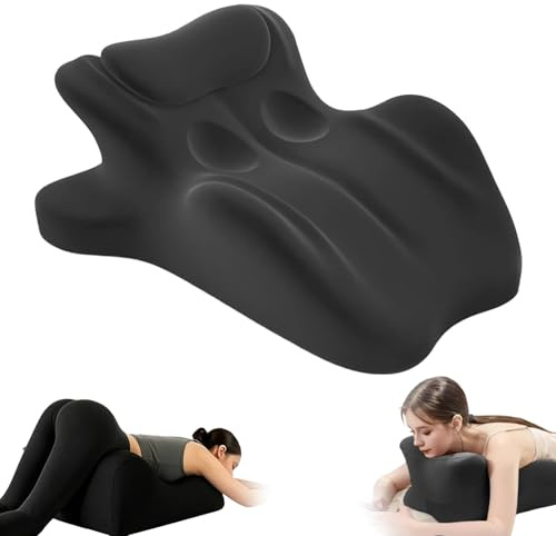GREATRICH 27 ° Paarkissen, Ergonomisches Kissen, Stützkissen für Wirbelsäule und Rücken, Rückenkissen für Mehr Komfort und Nähe, Paare Ergonomic Pillow, Keilkissen aus Memory-Schaum für Bett und Sofa
