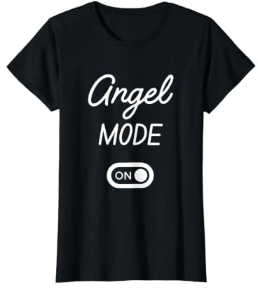 Angel Mode On Name Value Graphic T-Shirt