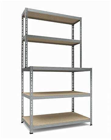 Steckregal Work System 180x100x60/30 3+2