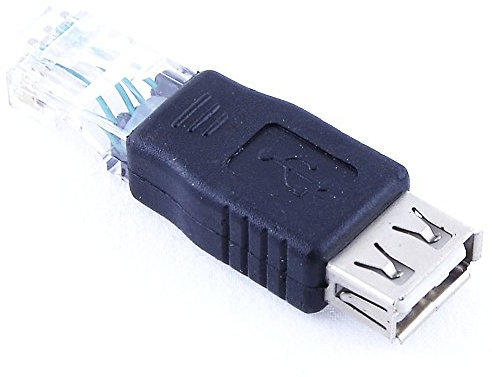 Adattatore Maschio LAN RJ45 a USB femmina, convertitore di cavo di rete