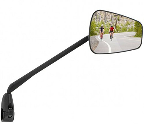 ZEFAL Espion Z56 Cycling Mirror - Right Side/Bicycle Cycle Road MTB Mountain Biking Bike Traffic Car Safe Commuting Commute Adjustable Safety Handlebar Bar End Mounted Large Wide Rear View Visibility