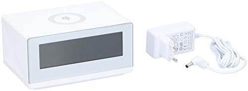 grundig Sveglia con caricatore wireless bianco orologio digitale camera da letto