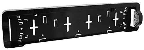 Anhänger Kennzeichenhalter mit 2X LED Regpoint-Kennzeichenleuchte & 0,8m DC-Leitung