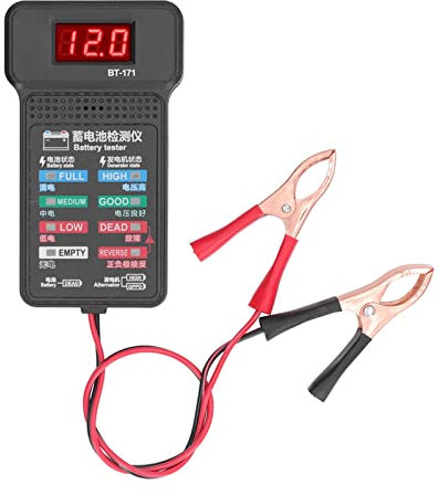 Car Battery Tester 12V Load Tester Digital Auto Battery Tester Automotive Alternator Tester