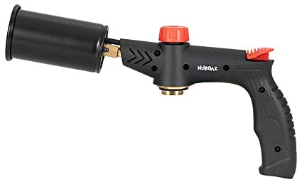 EKSED High Power Camping Handheld GasTorch Portable Outdoor Burners Charal Burning Tool Picnic BBQ oking Flamethrower