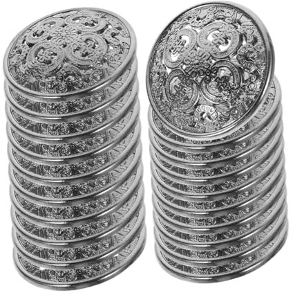 40st Knopf Vintage-knöpfe Dekorative Knöpfe Ersatzknöpfe Für Schmuck Diy-kleiderknöpfe Brautknöpfe Vintage Nähknöpfe Austausch Von Kleiderknöpfen Zinklegierung Jahrgang Damen Jacke
