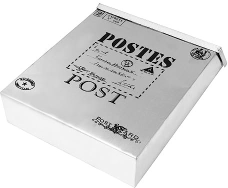 Retro Eisen Briefkasten für Außenbereich als Fotozubehör