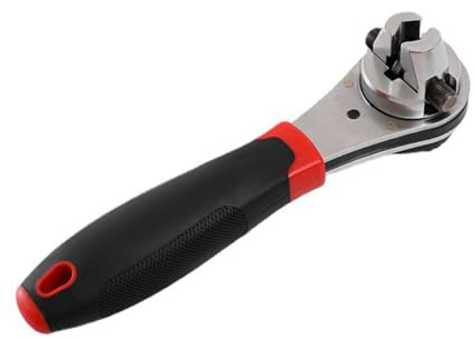 FVZWKHD Ratchet Wrench Tool Suitable for Adjustable Socket Spanner with 6-22 mm Screw and Non-Slip