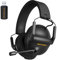 SENZER SG600 Pro Wireless Gaming Headset mit Mikrofon 7.1 Surround Sound, Noise Cancelling Mic, 2.4GHz Wireless Bluetooth 5.3 mit Faltbare Gaming Kopfhorer fur PC PS5 PS4 (Nicht Xbox Kompatibel)