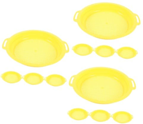 VANZACK 12pièces Maille Pour Panning De or Pan De Filtration Et Sifting Pour Prospecteurs De Métaux Pour Sable Et