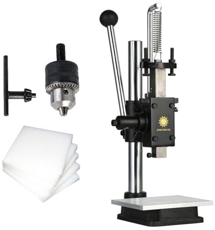 Punzonatrice regolabile della pressa idraulica del cuscinetto della pressa manuale del pergolato manuale con la macchina di goffratura multifunzionale della perforazione per alluminio di legno di