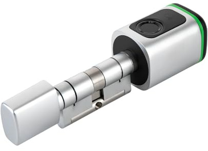 Smart Tür Schließzylinder App Fingerabdruck Türschloss für 60mm Sicherheitstür Intelligenter Schließzylinder, Fingerabdruck-Schließzylinder, elektronisches Türschloss mit Fingerabdruck