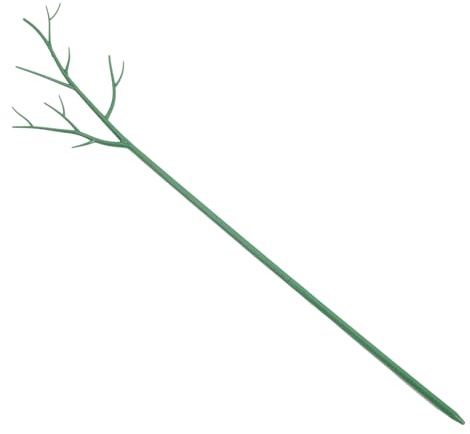 TOYANDONA Support pour Plantes Grimpantes Réaliste 100 Cm en Plastique PP pour Jardin et Balcon Tuteur Stable de Branches, Treillis de Soutien Ajustable pour Pots et Végétaux D'extérieur