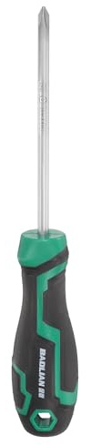sourcing map PH1 Phillips Screwdriver 7.7 Length S2 Steel Magnetic Screwdrivers with Ergonomics Grip for Fastening Loosening DIY Repairing